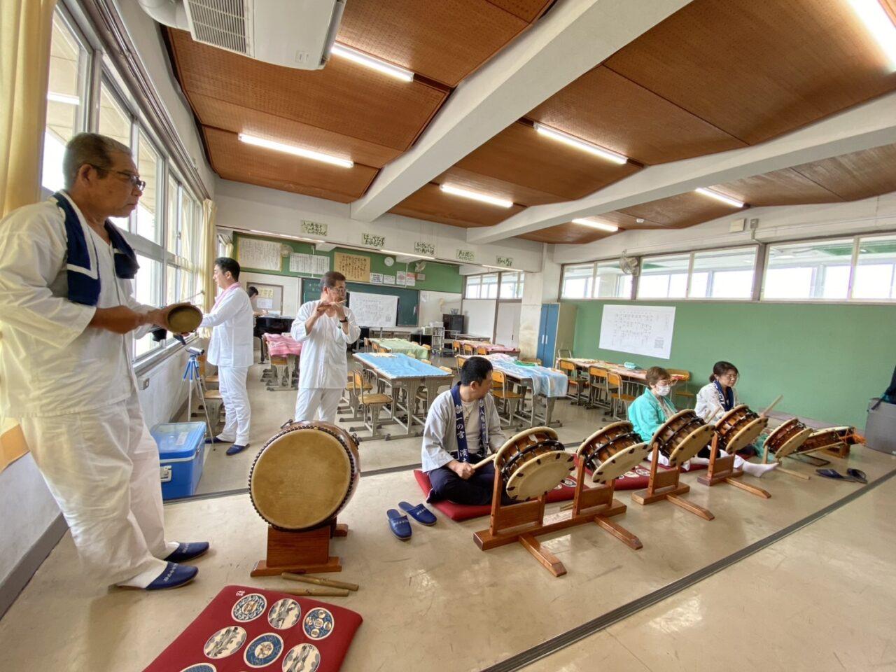 お囃子体験